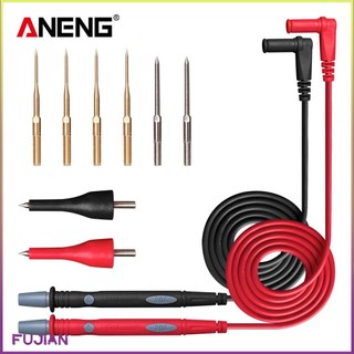 Pt1010 1000v 20a multimeter needle point probe test leads pin tip wire pen cable line for aneng digital multimeters