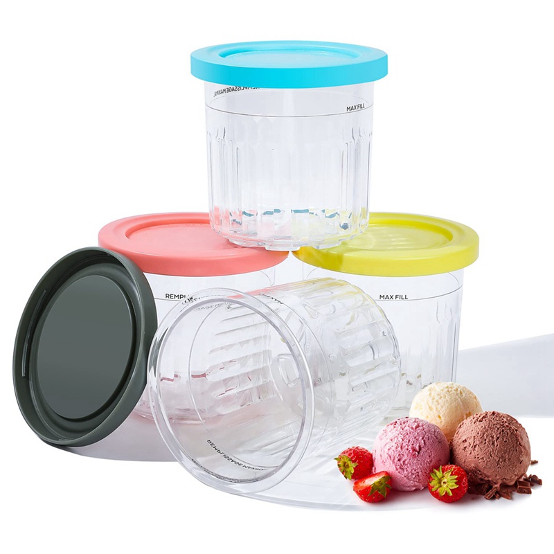 Bộ 4 Cốc Làm Kem 16Oz NC301 NC300 NC299AMZ