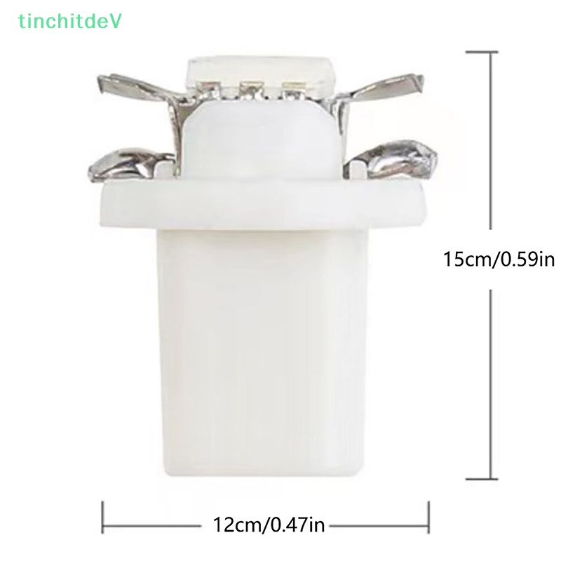 [TinchitdeV] 10 Bóng Đèn LED T5 B8.5d Gắn Bảng Điều Khiển Xe Hơi