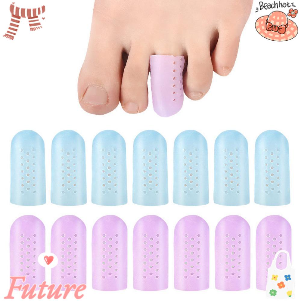 Bộ 4 Miếng Đệm Bảo Vệ Ngón Chân Mềm Mại Thoáng Khí Giảm Đau