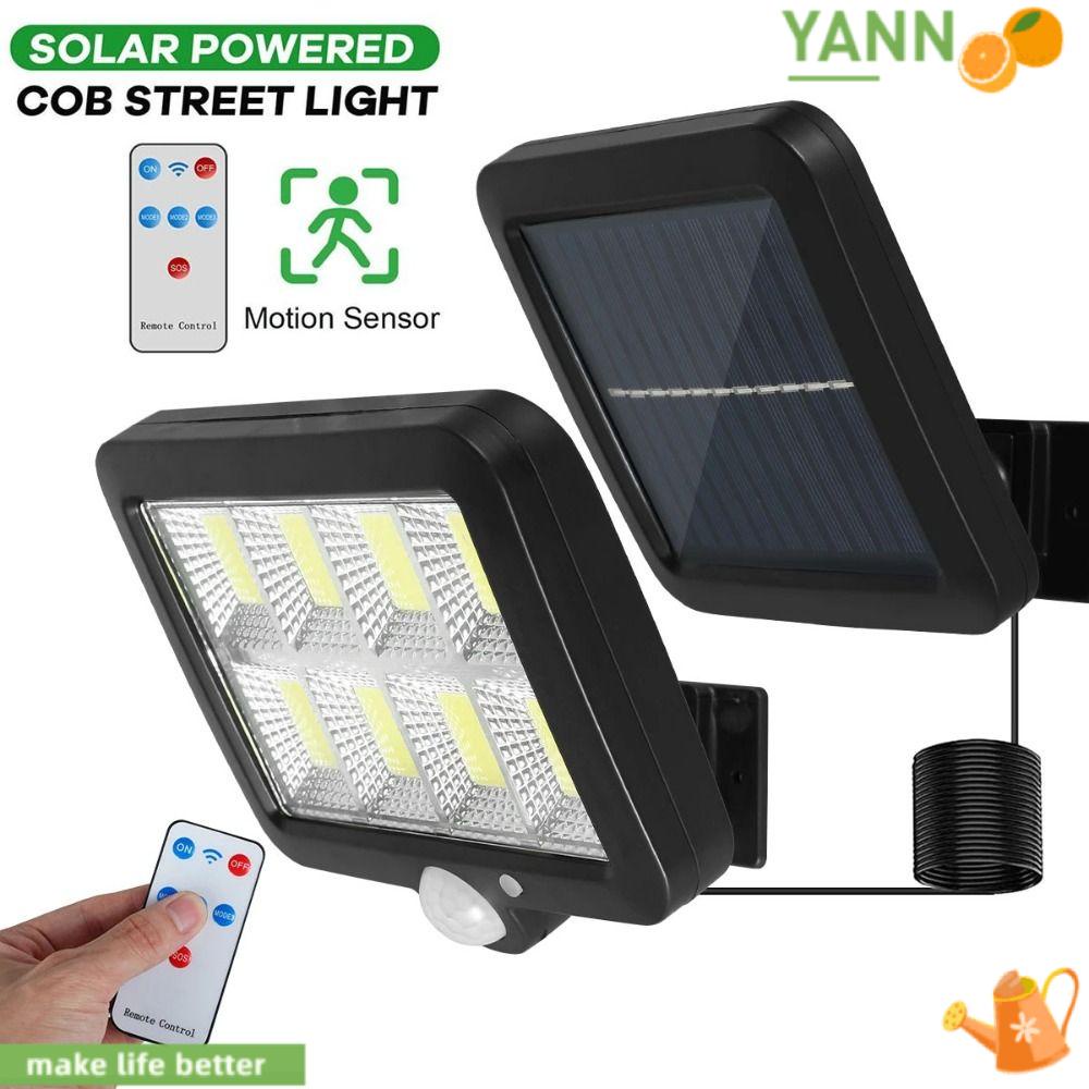 Đèn LED 160 COB 160 COB Cảm Biến Chuyển Động Sử Dụng Năng Lượng Mặt Trời