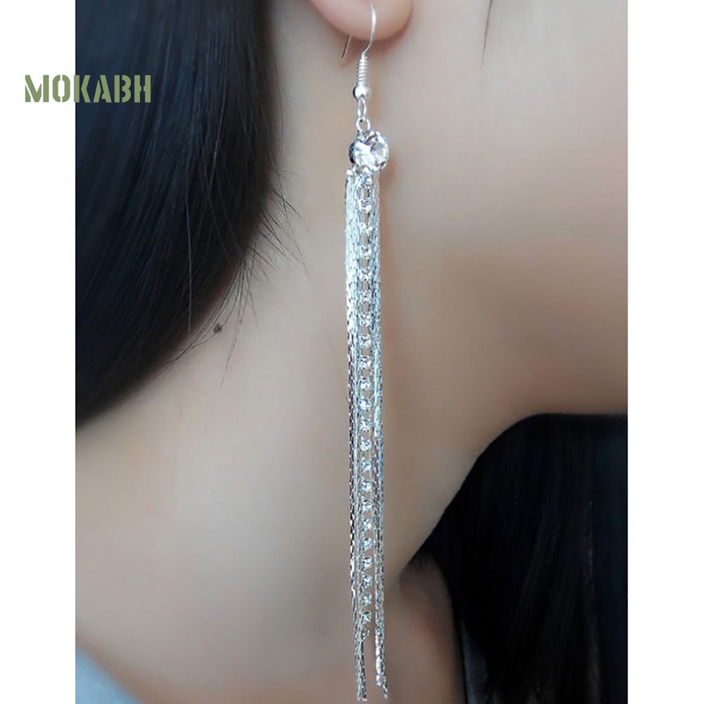 Bông Tai DạNg DàI Tua Rua ThờI Trang