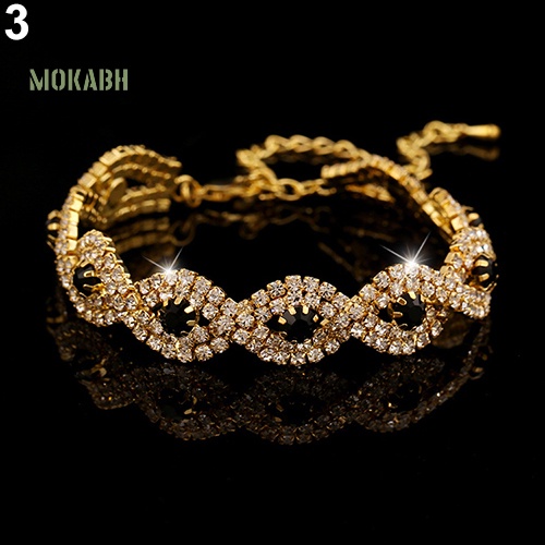 Vòng Đeo Tay Đính Đá Thanh Lịch Dành Cho Nữ