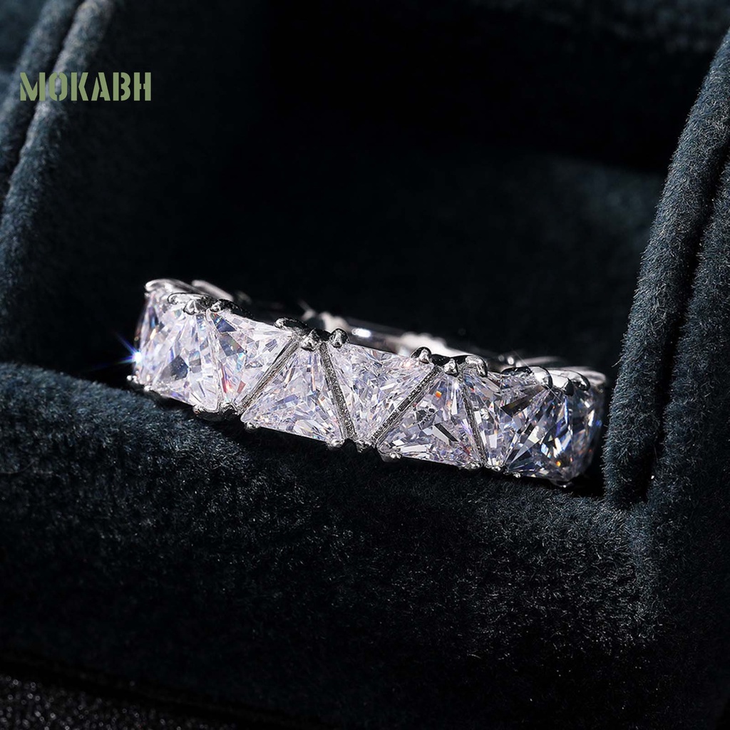 Nhẫn Đính Hôn Bằng Đồng Lấp Lánh Sang Trọng Cho Nữ