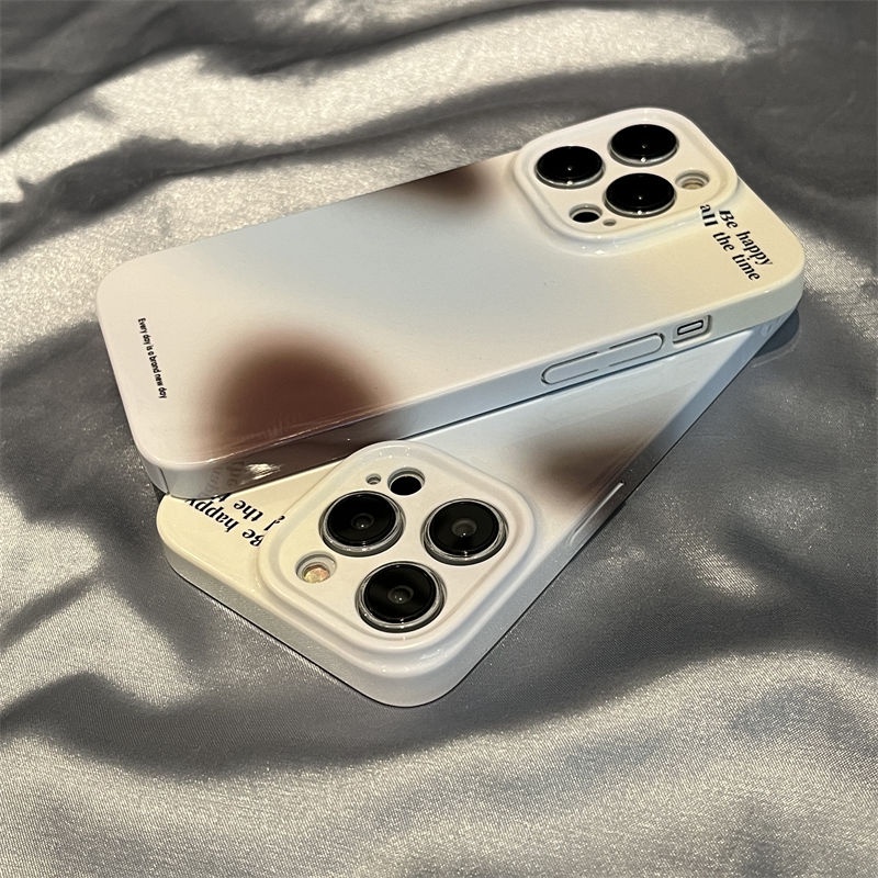 Ốp Điện Thoại Cứng In Hình Gấu Nâu Cho iphone13promax7 / plus 11 / Blue Film 12 mini814 PS8N