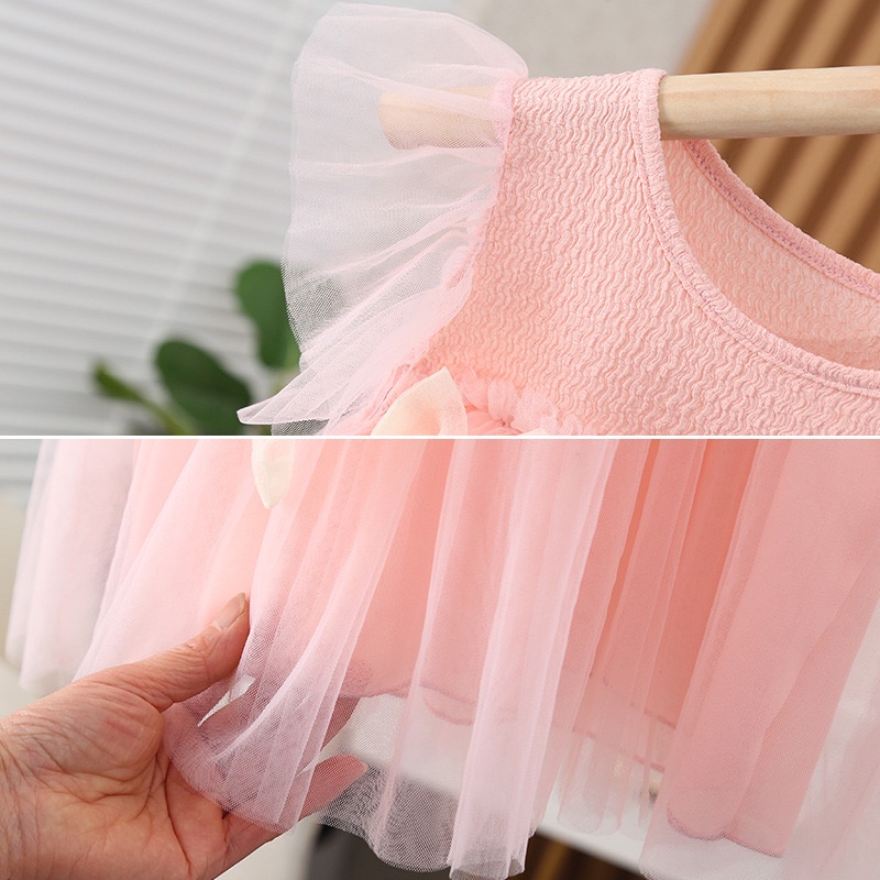 Đầm Thời Trang Mùa Hè Dễ Thương Xinh Xắn Dành Cho Bé Gái 0-5 Tuổi