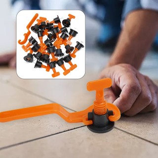 126pc/Reusable Tile Leveling System Wall Floor Tile Leveler-Spacers With Wrench