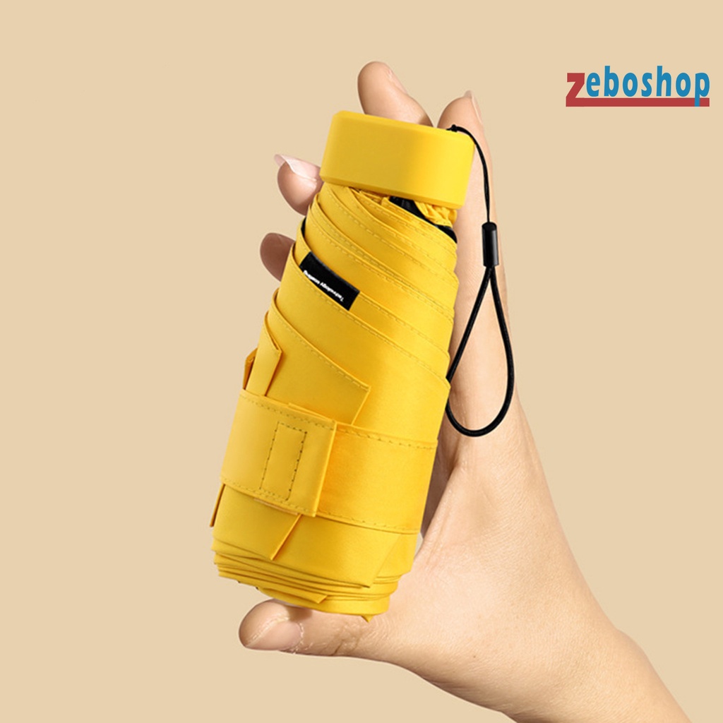 Dù Gấp 6 Khúc Chống Tia UV Chống Gió Tiện Dụng Cho Các Hoạt Động Ngoài Trời