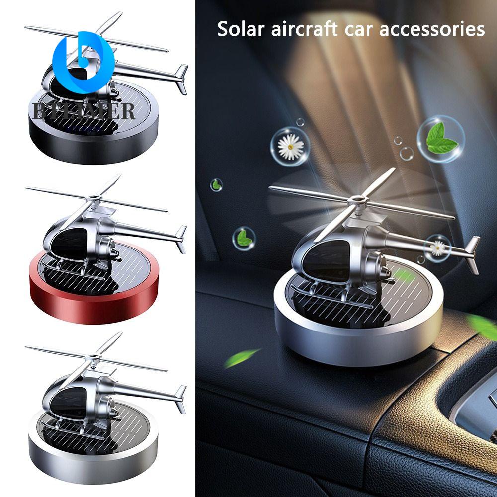 Btlimer Phụ Kiện Khuếch Tán Nước Hoa Bằng Hợp Kim Nhôm Hình Máy Bay Xoay Được Trang Trí Xe Hơi