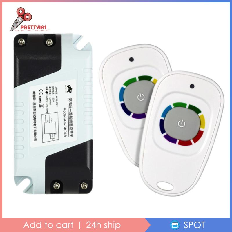 [Prettyia1] Công Tắc Điều Khiển Từ Xa Cho Đèn Chùm Quảng Cáo Ngoài Trời