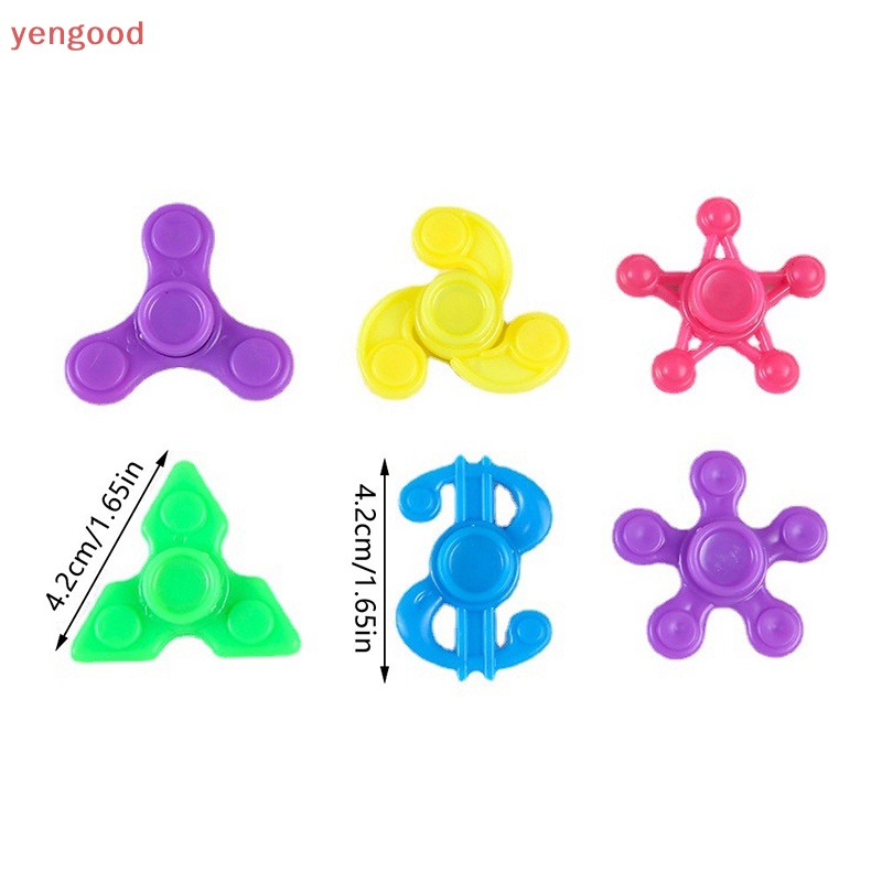 (YGD) 5 Con Quay Đồ Chơi Mini 4CM Vui Nhộn Chống Căng Thẳng Làm Quà Sinh Nhật Cho Bé