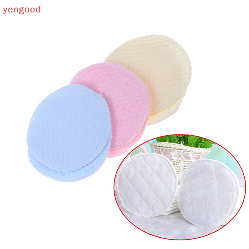 Set 6 Miếng Lót Ngực Thấm Hút Tốt Có Thể Tái Sử Dụng Tiện Lợi Cho Mẹ Và Bé