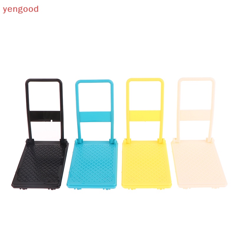 Mô Hình Xe Đẩy Mua Sắm Mini Tỉ Lệ 1 / 12 Chất Lượng Cao