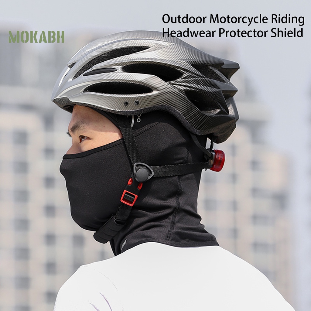 [Mok Abh] Tấm Che Mặt Chống Nắng Thoáng Khí Thấm Hút Tốt Bảo Vệ Mặt Khi Đi Xe Máy Ngoài Trời