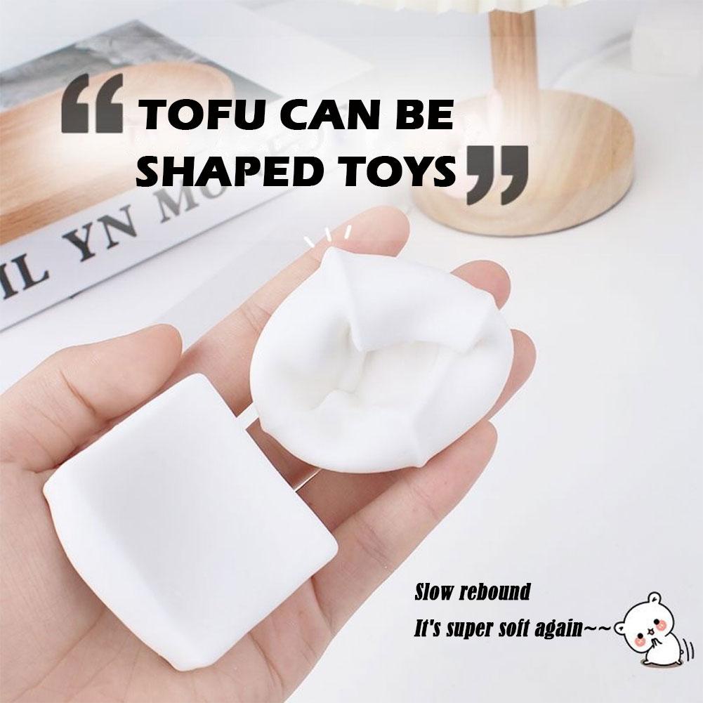 Đồ Chơi Bóp Hình Đậu Hũ Mềm Giúp Giải Tỏa Căng Thẳng