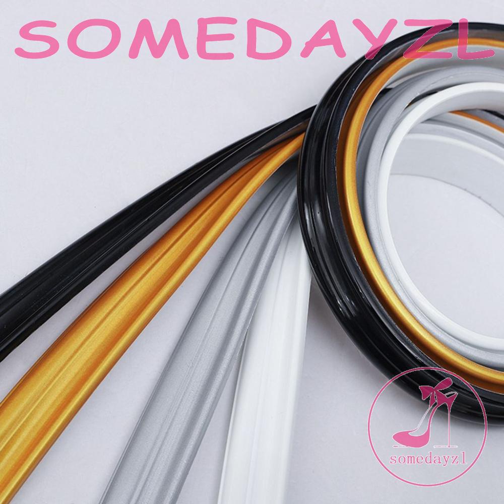 Cuộn Băng Keo Dán Viền Tường Mềm Mại Dài 1M Trang Trí Nội Thất DIY