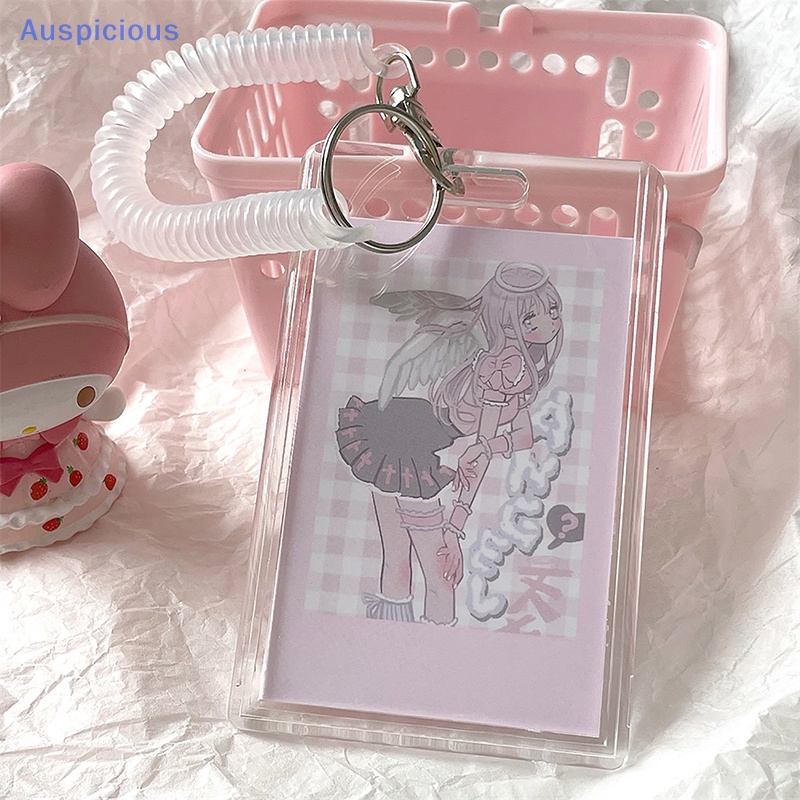 Móc Chìa Khóa / Thẻ ID / Ảnh Nhóm Nhạc Kpop Bằng Acrylic Trong Suốt