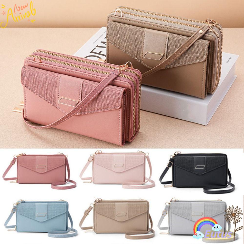 Túi Đeo Chéo Đựng Điện Thoại / Thẻ / Tiền Xu Thời Trang Ngoài Trời Cho Nữ