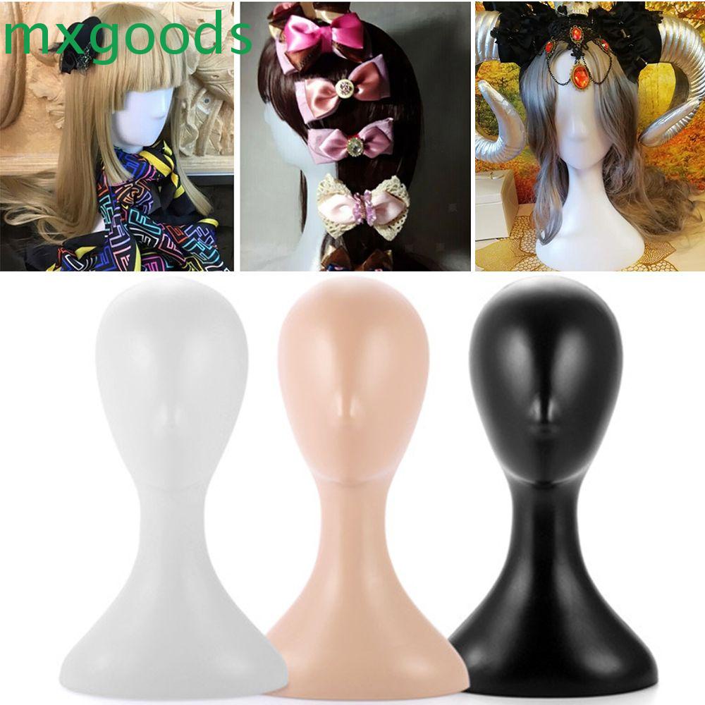 Giá Đỡ Đầu Trưng Bày Tóc Giả Màu Trắng Chuyên Nghiệp