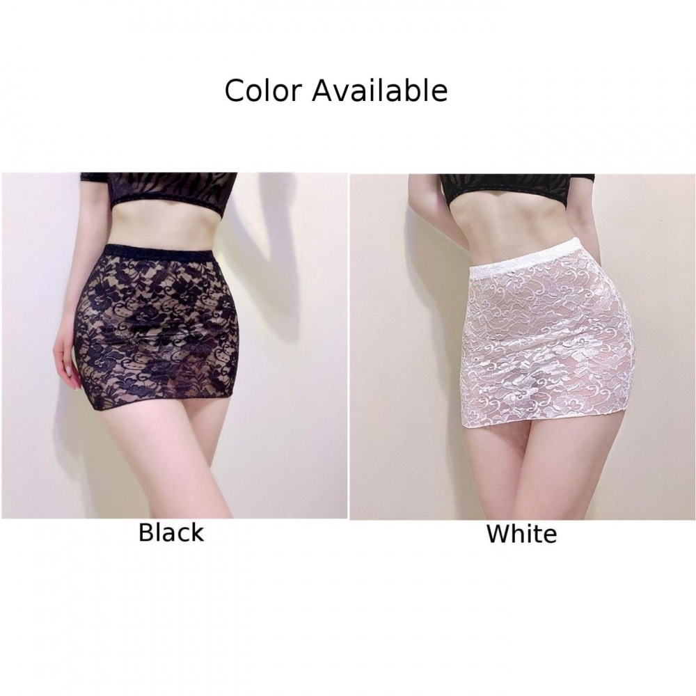 1 Váy Ngắn Ôm Hông Mềm Mại Bằng Ren Gợi Cảm Cho Nữ Đi Hộp Đêm
