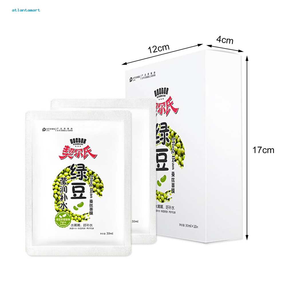 Túi Đựng Đồ Dùng Cao Cấp Tiện Dụng| Set 10 Túi Hạt Đậu Xanh 30ml Giúp Dưỡng Ẩm Và Nuôi Dưỡng Làn Da Mịn Màng