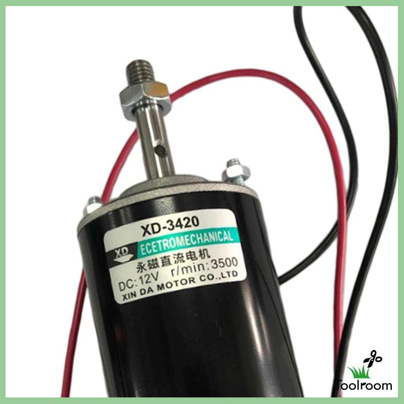 Động Cơ Điện Một Chiều Tốc Độ Cao DC 12V 30W 3500RPM