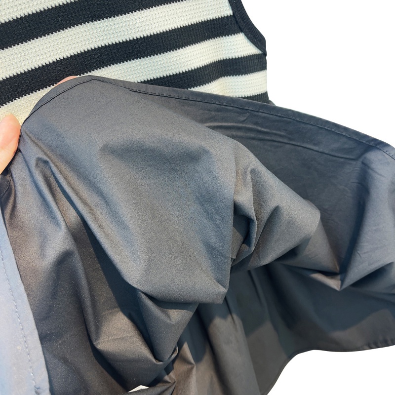 Đầm Dệt Kim Sát Nách Kẻ Sọc Thời Trang Mùa Hè Hàn Quốc Cho Bé Gái