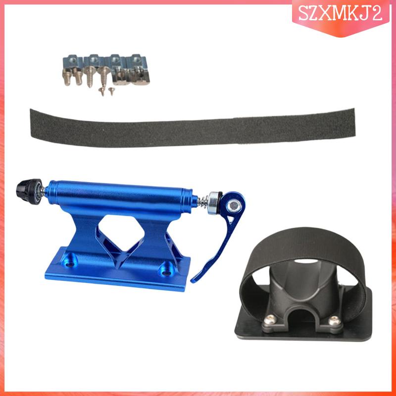 [szxmkj2] Khung Gắn Phuộc Xe Đạp / Xe Tải Bằng Hợp Kim Nhôm Màu Đen