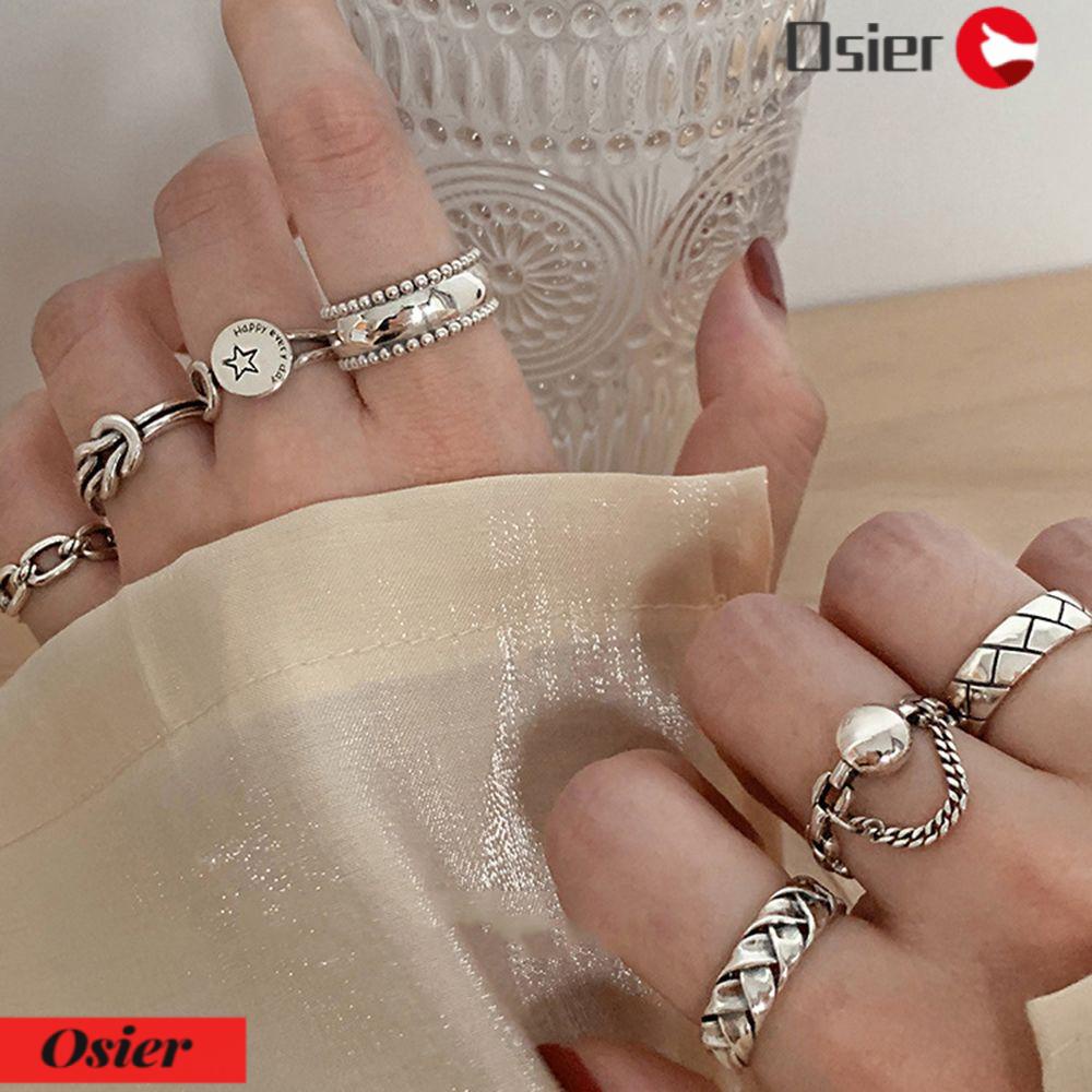 Nhẫn Hở Kiểu Cổ Điển Thanh Lịch Có Thể Điều Chỉnh Được 1 Cái