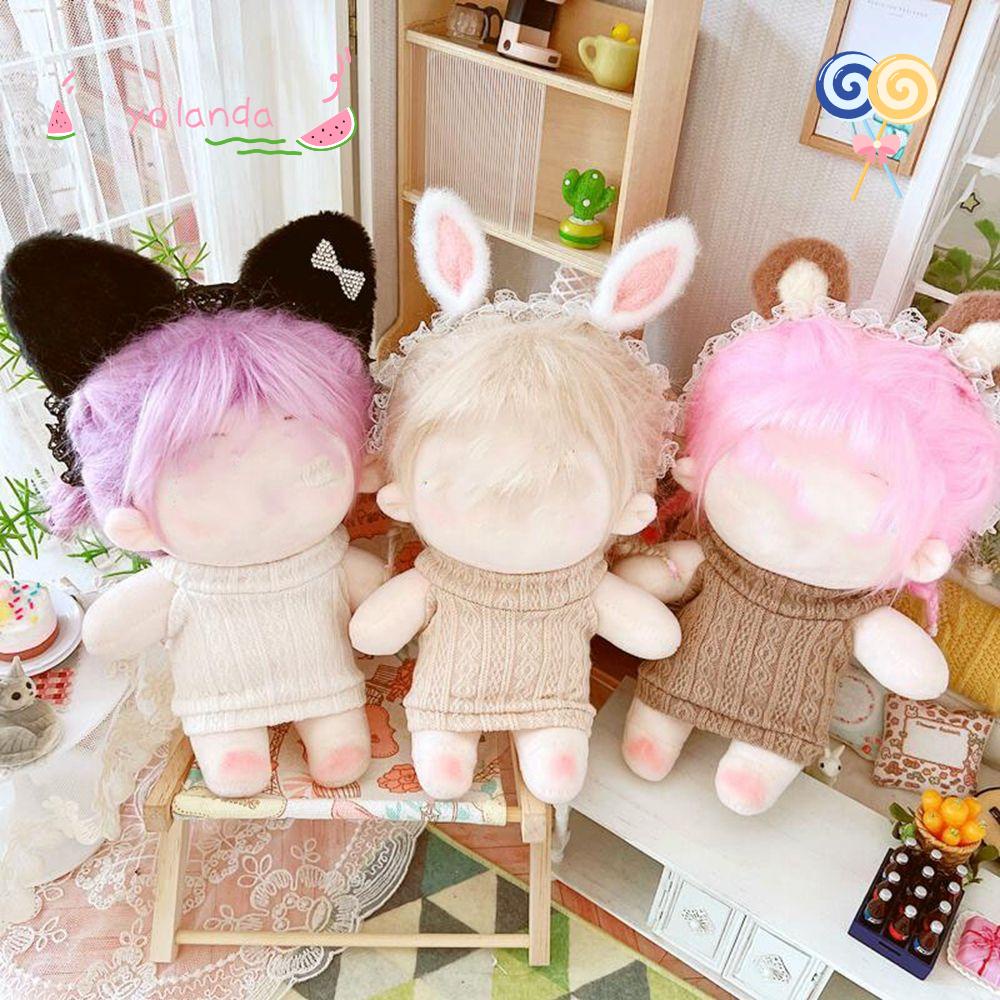 Áo Sweater Hình Trái Tim Thời Trang Cho Búp Bê 20cm