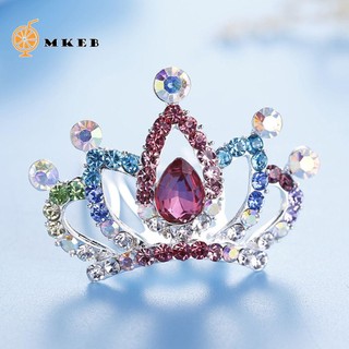 Kẹp tóc hình vương miện công chúa cho bé gái