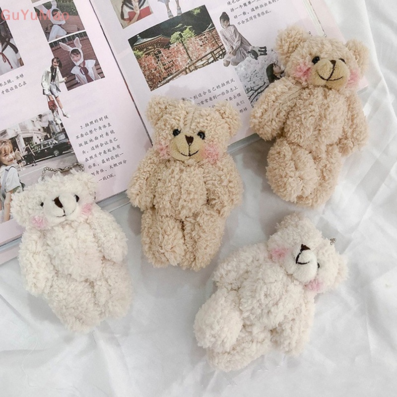 [cxGUYU] Móc Khóa Thỏ / Gấu Nhồi Bông Hoạt Hình Dễ Thương Trang Sức Cho Nữ PRTA