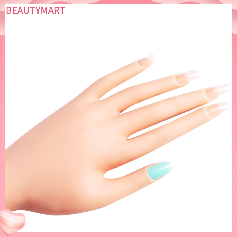 Mô Hình Bàn Tay Giả Mềm Dùng Luyện Tập Làm Móng