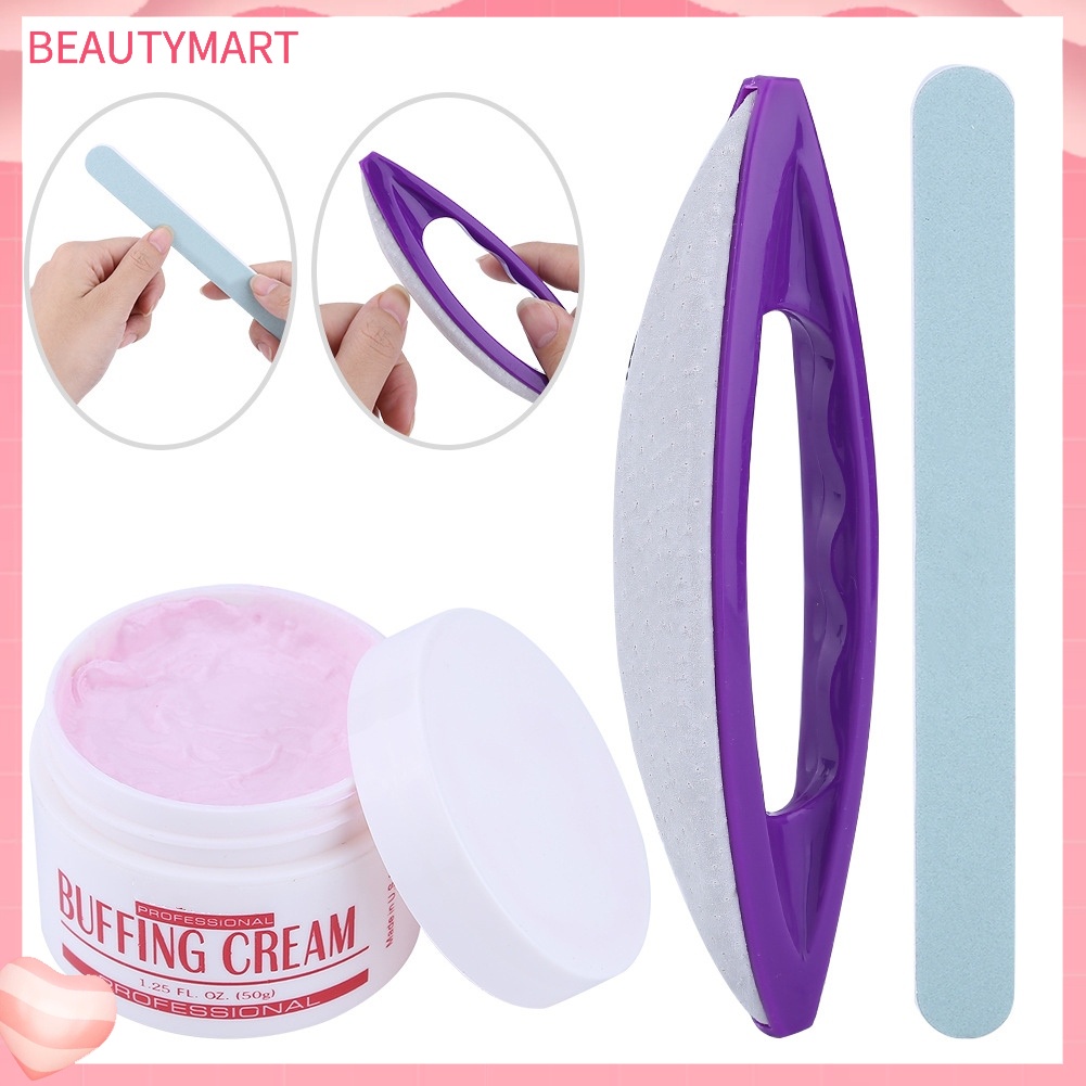 Bộ 3 Dụng Cụ Đánh Bóng Móng Tay Chất Lượng Cao