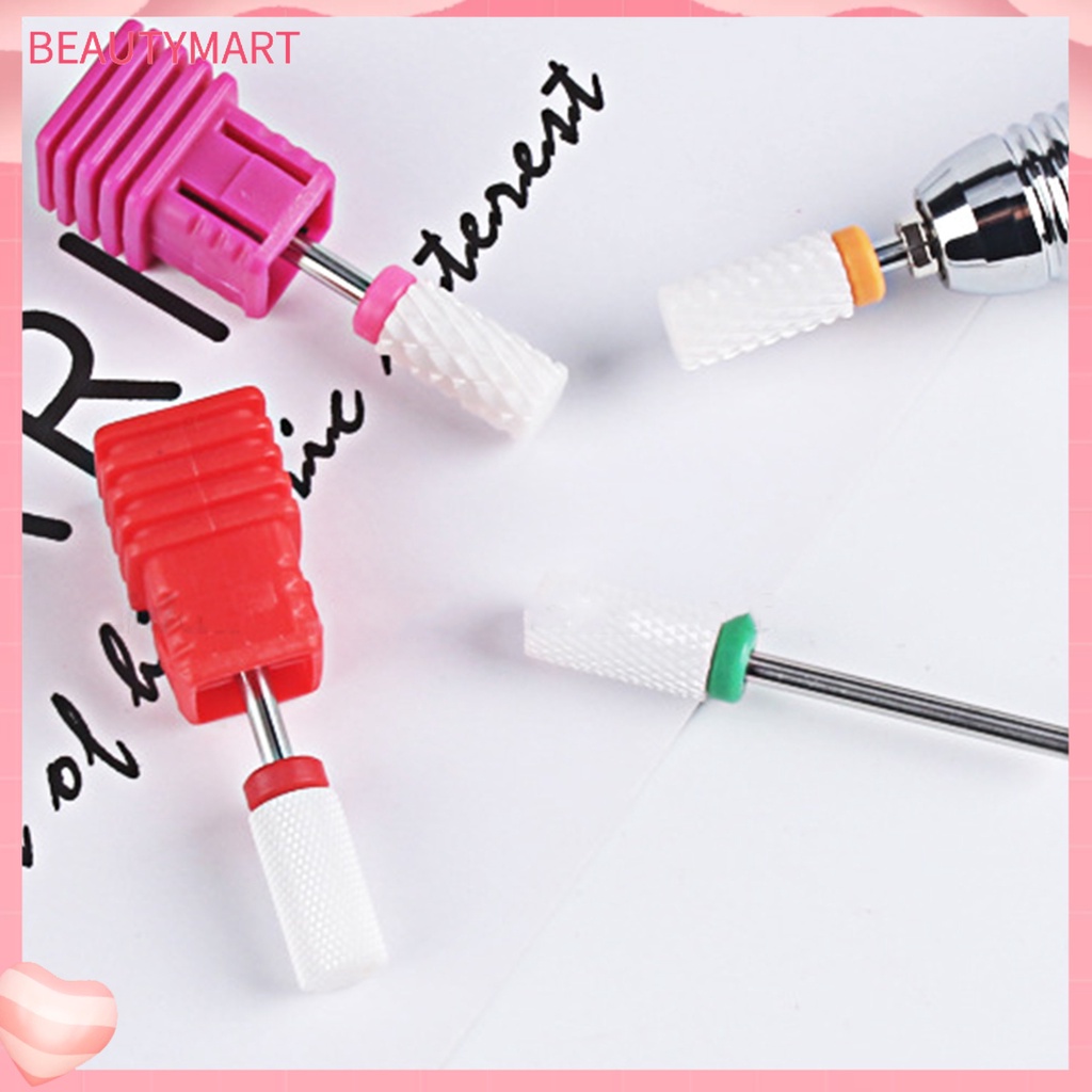 Mũi Khoan Đánh Bóng Móng Tay Đầu Phẳng Bằng Hợp Kim Chất Lượng Cao