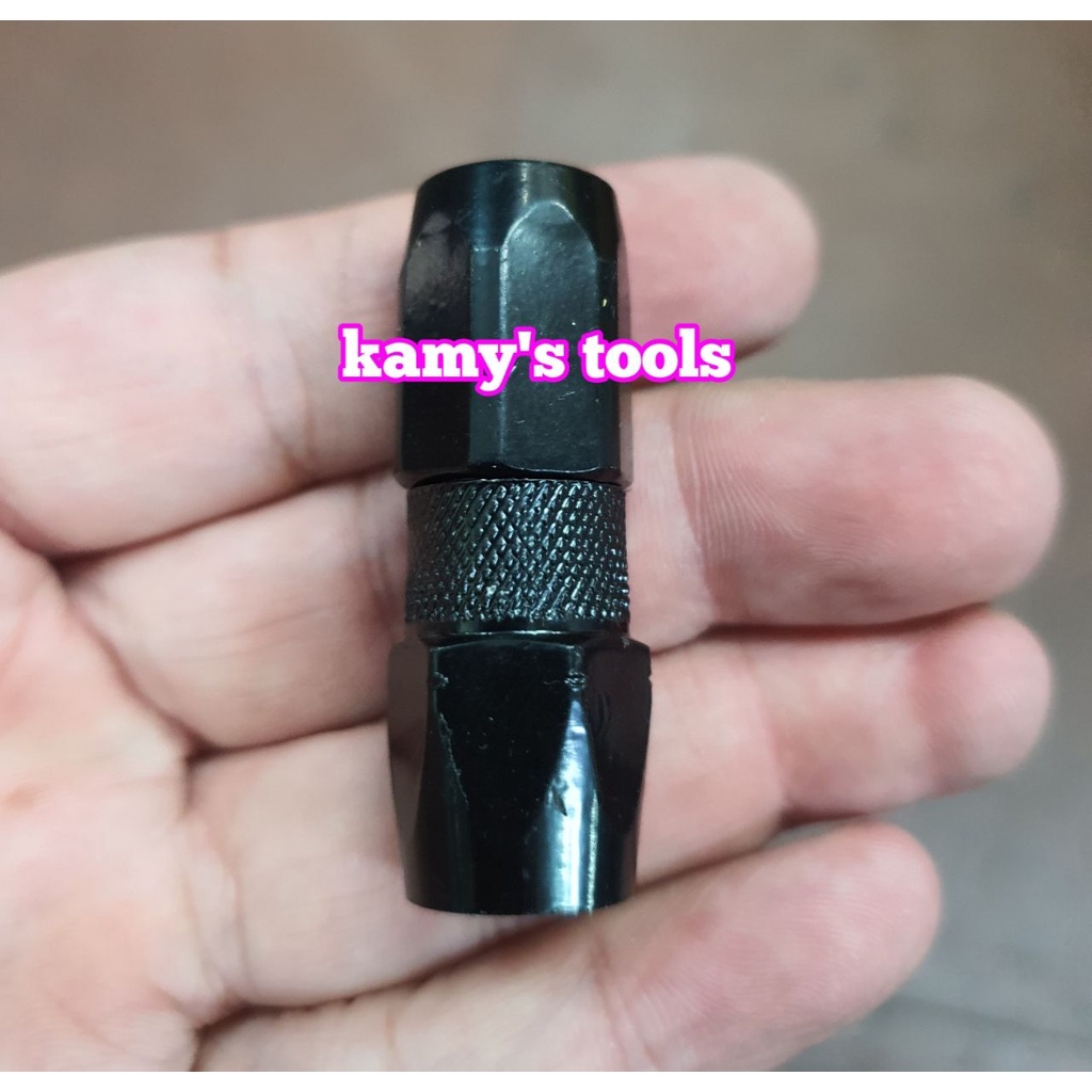 Đầu bơm mỡ đen bôi trơn áp suất cao 1/8 inch dài 45mm