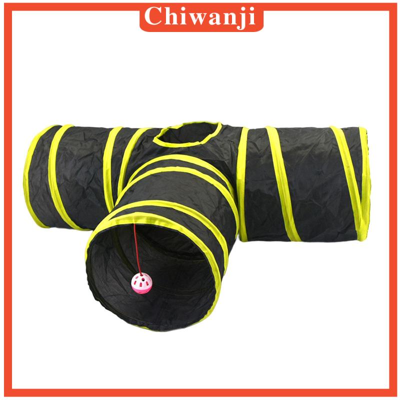 Đường Hầm Chui 3 Ống Cho Thú Cưng Bò Nhỏ