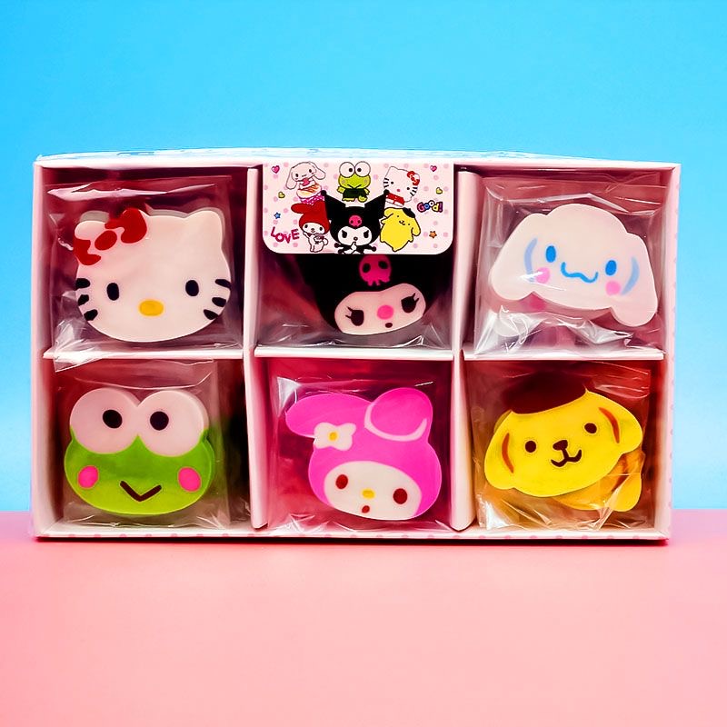 Gôm Tẩy Họa Tiết Hoạt Hình Kuromi Đáng Yêu