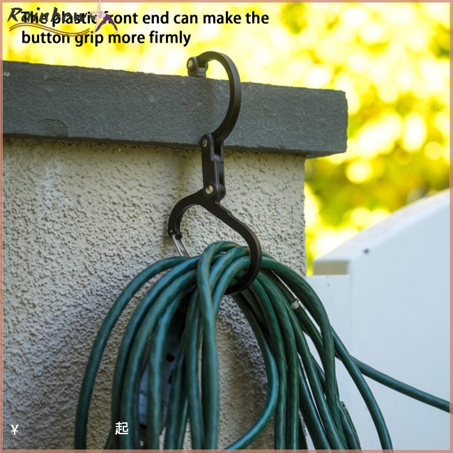 Set 4 Móc Khóa Chữ D Bằng Hợp Kim Nhôm Đa Năng Tiện Dụng