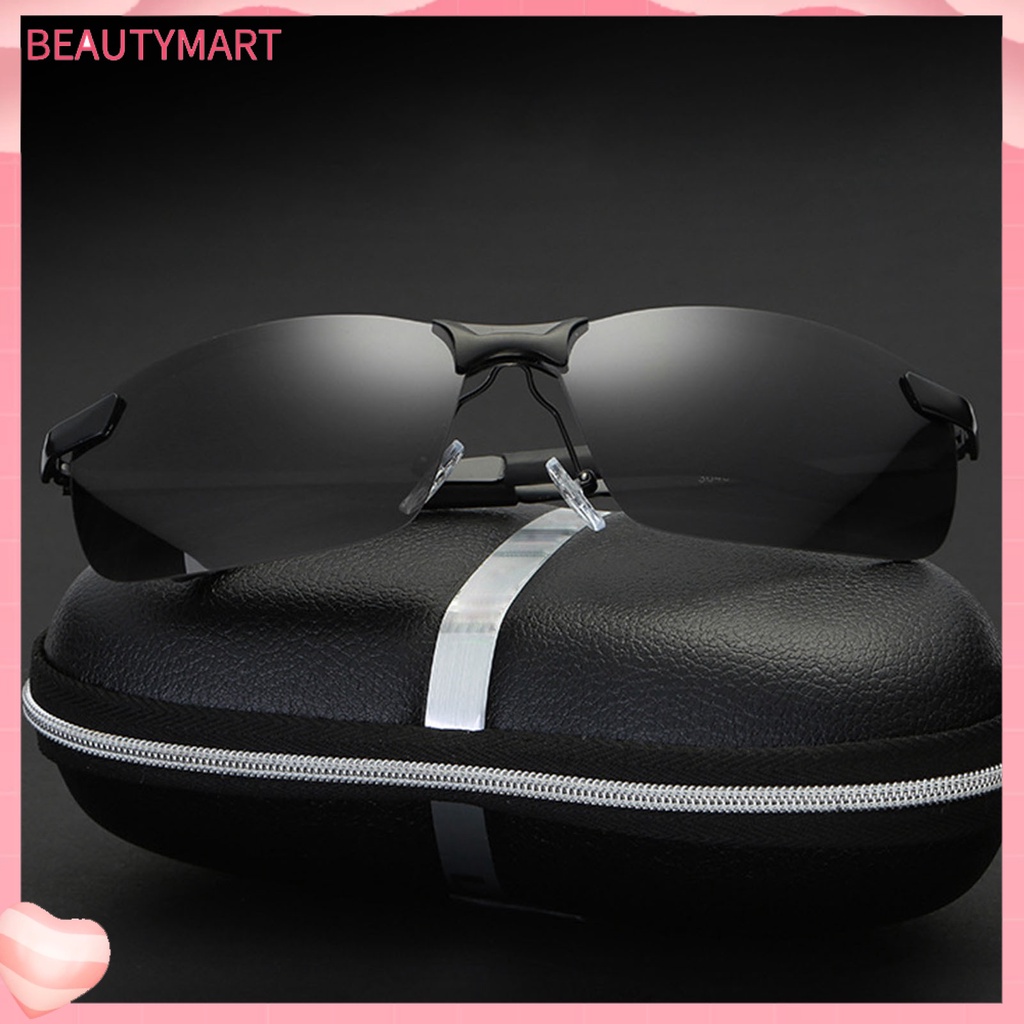 Kính Chống Tia UV400 Phân Cực Siêu Nhẹ Chống Tia UV Ban Đêm Có Thể Điều Chỉnh Dành Cho Nam
