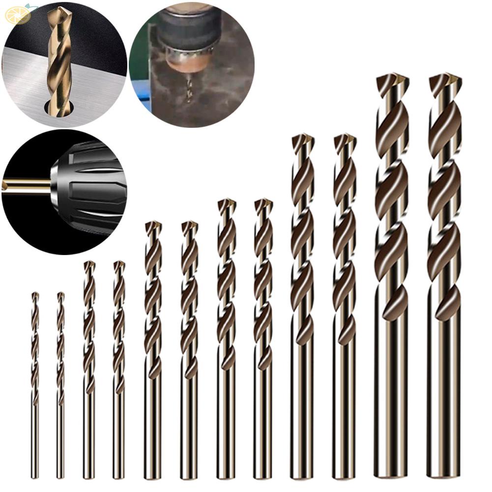 【VARSTR】Drill Bit Set Tools 135 Degree Accessories Heat Resistance Kits 12pcs/set