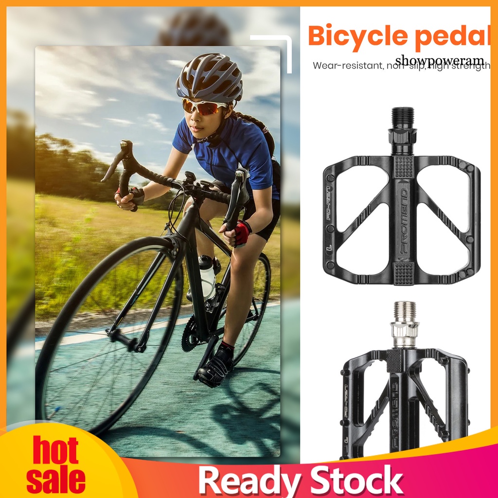 1 Cặp Bàn Đạp Xe Đạp Thiết Kế Rỗng Siêu Nhẹ Tháo Lắp Nhanh Chống Trượt Bằng Hợp Kim Nhôm