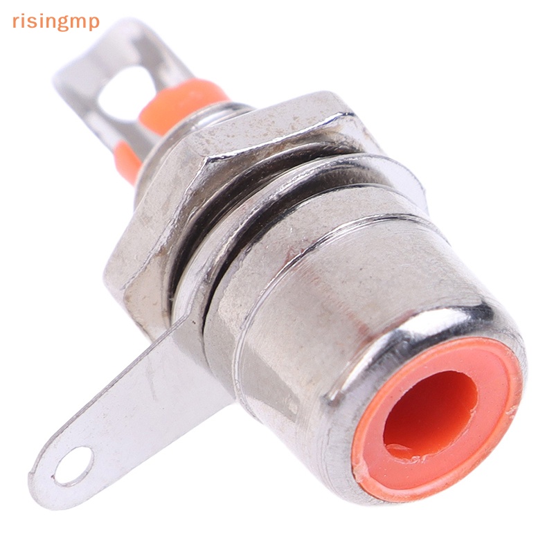 Set 10 Đầu Nối RCA Phono Màu Đỏ + Đen Chuyên Dụng