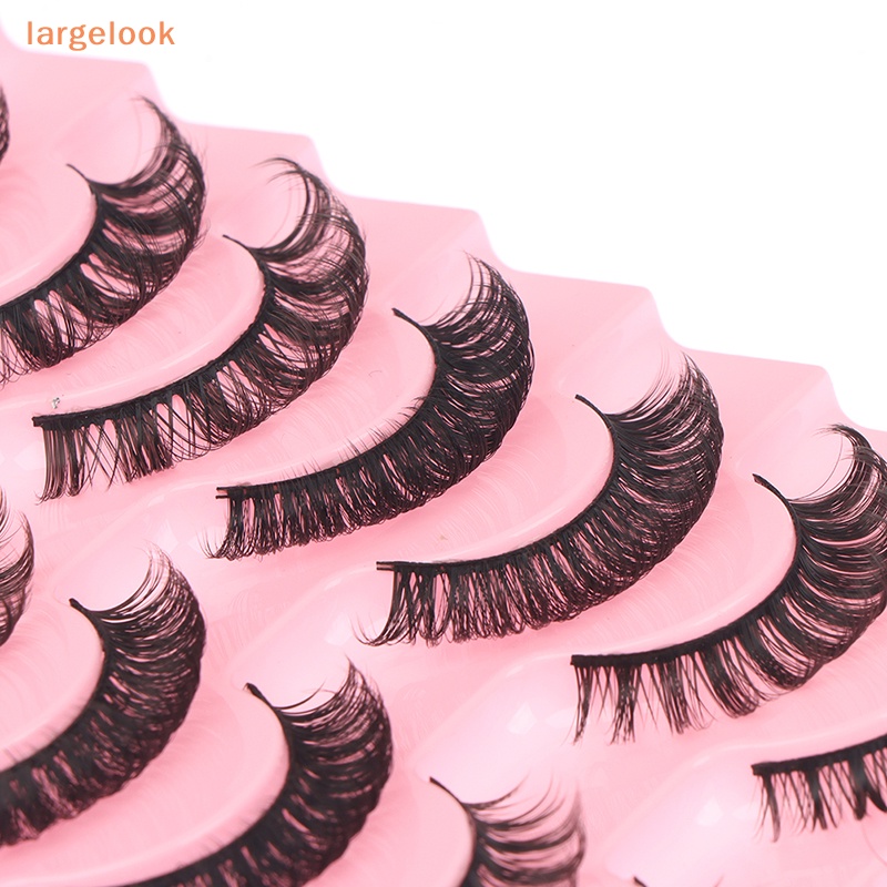 Set 10 Cặp Lông Mi Giả Kiểu Nga Tự Nhiên