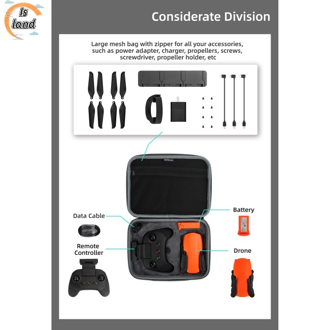 Túi Đựng Bảo Vệ Sức Chứa Lớn Tương Thích Với Daotong Evo Nano / lite Series