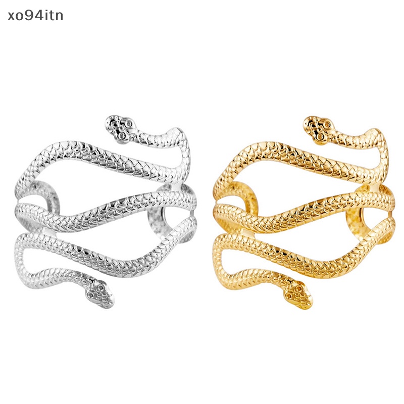 Vòng Đeo Cánh Tay Hình Rắn Mở Điều Chỉnh Được Thời Trang Cho Nữ