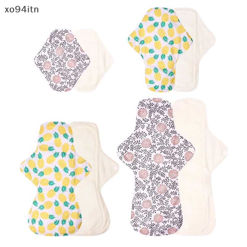 1 Miếng Lót Kinh Nguyệt Bằng Vải Than Tre Có Thể Tái Sử Dụng