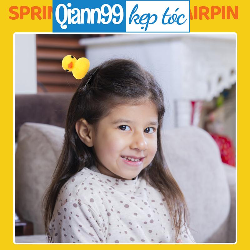 💓Kẹp Tóc Mái Hình Vịt,Gà Vàng Nhỏ Xinh Xắn Dễ Thương Cho Con Gái