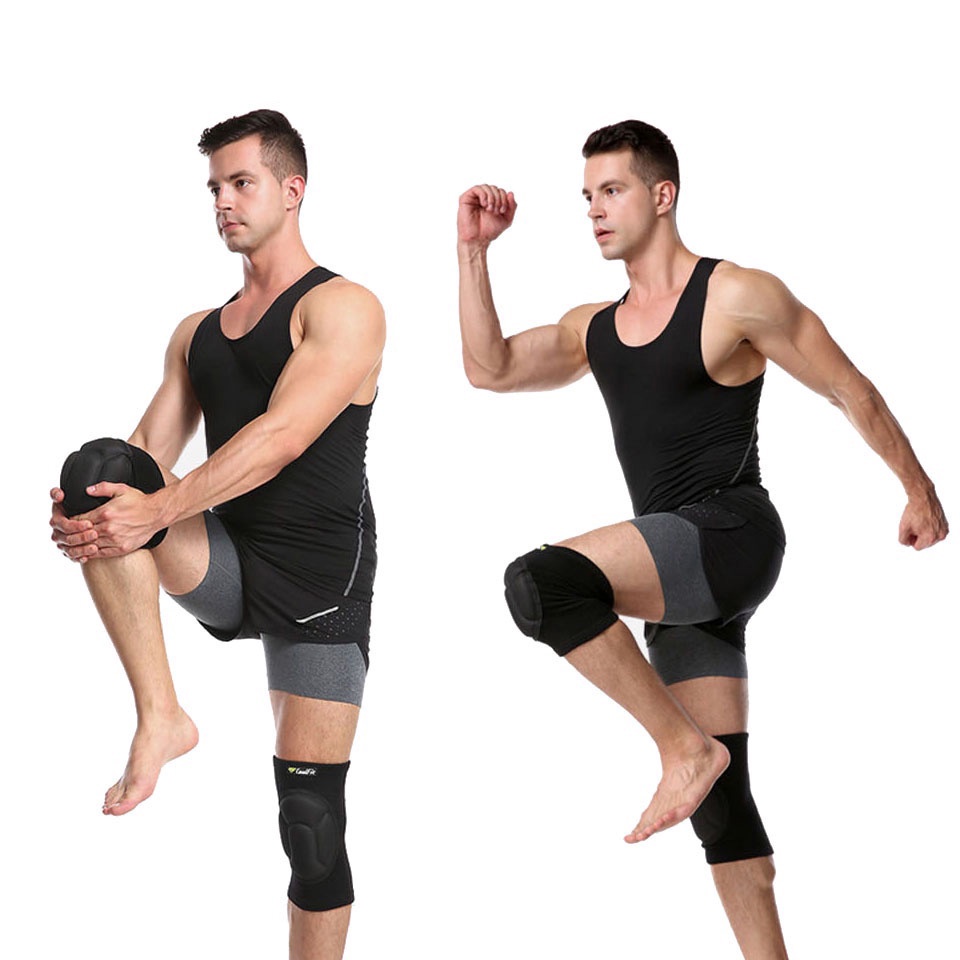 1 Cặp Đệm Xốp Dày Bảo Vệ Đầu Gối Chống Va Chạm Chống Trượt