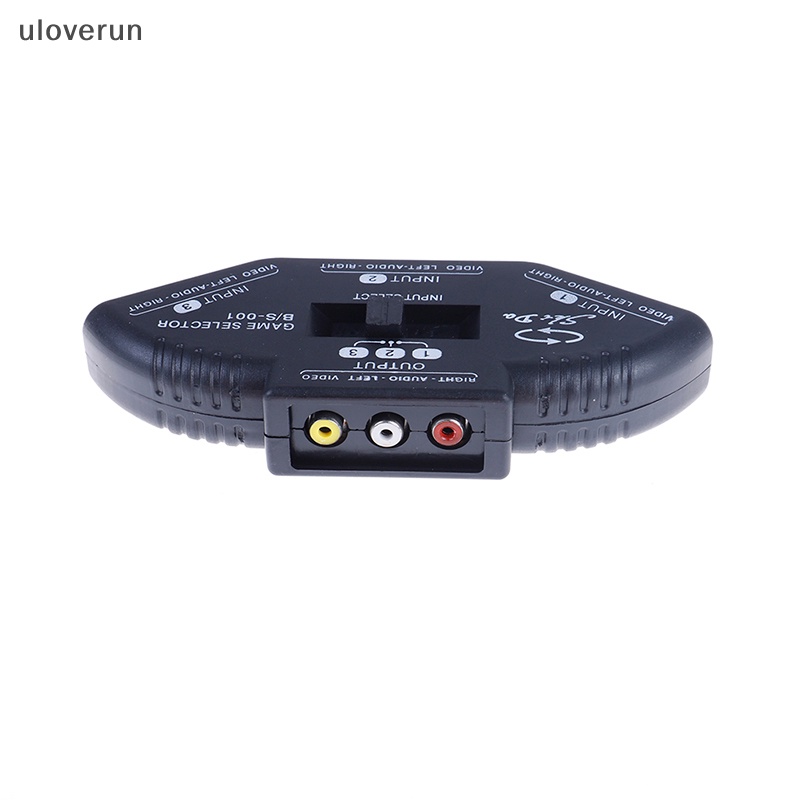 Uloverun Bộ Chuyển Đổi Âm Thanh / Hình Ảnh 3 Chiều av rca Kèm Dây Cáp vn
